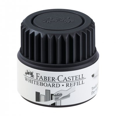 Faber-Castell Мастилница за маркер за бяла дъска Grip, 25 ml, черна