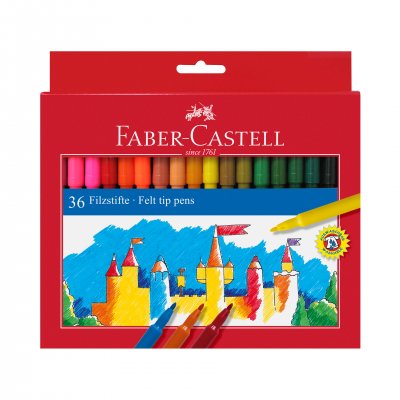 Faber-Castell Флумастери, 36 цвята