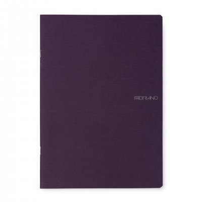 Fabriano Тетрадка, A4, широки редове, офсетова хартия, мека корица, 40 листа, лилава
