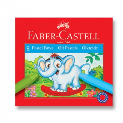 Faber-Castell Маслени пастели, 8 цвята