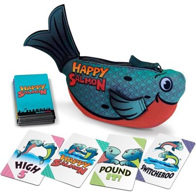 Happy salmon: Blue edition