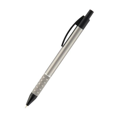 Автоматична химикалка Axent Prestige 0.7 mm Сив корпус