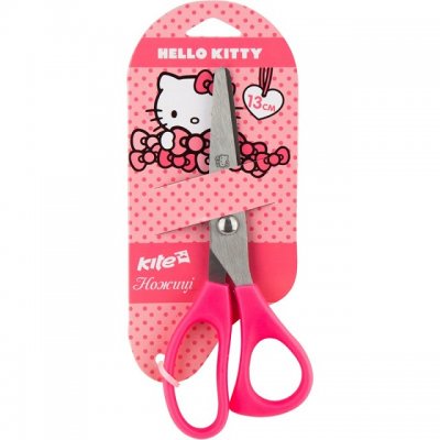 Детска ножица Kite Hello Kitty 13cm пластмасови дръжки Блистер
