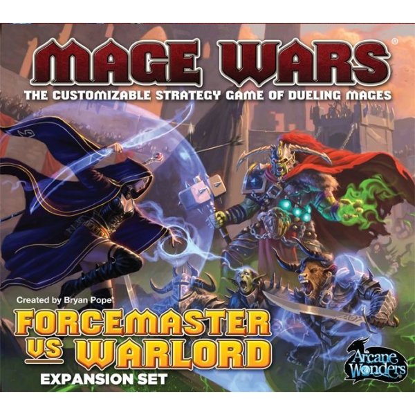Mage wars - forcemaster vs warlord - expansion