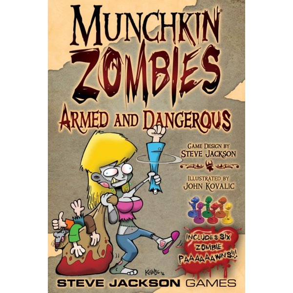 munchkin zombies 2 - armed and dangerous - expansion