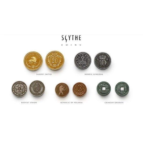 Scythe metal coins upgrade