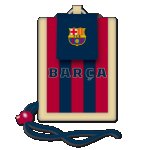 ARS UNA FCBarcelona портмоне за врат