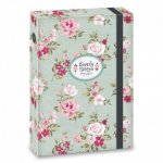 Vintage Rose кутия с ластик А4