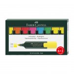 Faber-Castell Текст маркер 48, 6 цвята, 8 броя