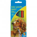 Цветни моливи Kite Dog 12 цвята