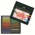 Faber-Castell Сухи пастели Polychromos, 24 цвята