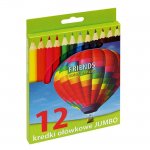 Цветни моливи Grand Jumbo 12 цвята
