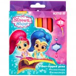 Флумастери Kite Shimmer&Shine 12 цвята в кутия