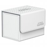 Кутия за карти - ultimate guard sidewinder xenoskin (за lcg, tcg и др) 80+ - бяла