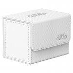 Кутия за карти - ultimate guard sidewinder xenoskin monocolor (за lcg, tcg и др) 80+ - бяла
