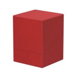 Кутия за карти - ultimate guard return to earth boulder deck case (за lcg, tcg и др) 100+ - червена