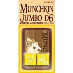 Munchkin jumbo d6 - жълти