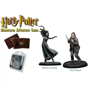 Harry potter miniatures adventure game: Bellatrix & wormtail