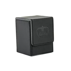 Кожена кутия за карти - ultimate guard flip deck case xenoskin (за lcg, tcg и др) 100+ - черна