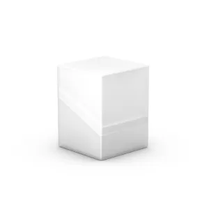 Кутия за карти - ultimate guard boulder deck case (за lcg, tcg и др) 100+ - бяла