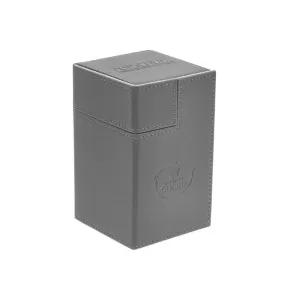 Кутия за карти - ultimate guard flip'n'tray xenoskin (за lcg, tcg и др) 100+ - сива