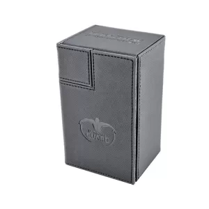 Кутия за карти - ultimate guard flip'n'tray (за lcg, tcg и др) 80+ - сива