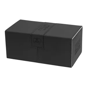 Кутия за карти - ultimate guard twin flip'n'tray xenoskin (за lcg, tcg и др) 200+ - черна