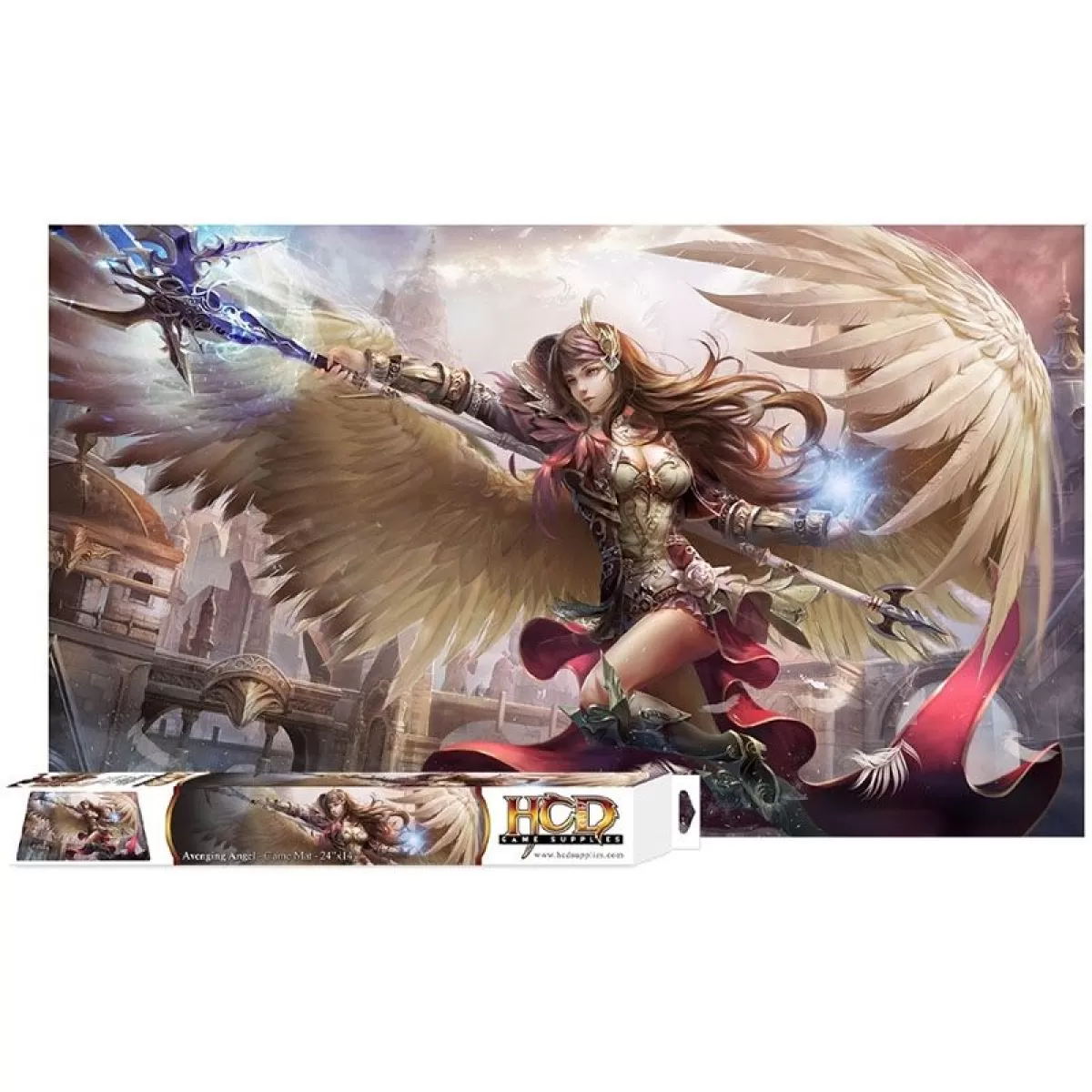 Подложка за игра - avenging angel 61x35 см.