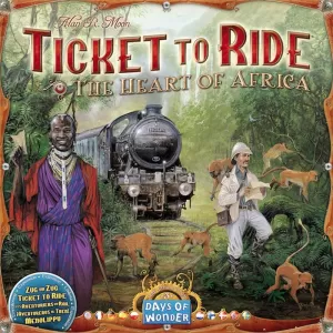 Ticket to ride map collection: Vol. 3 - the heart of africa