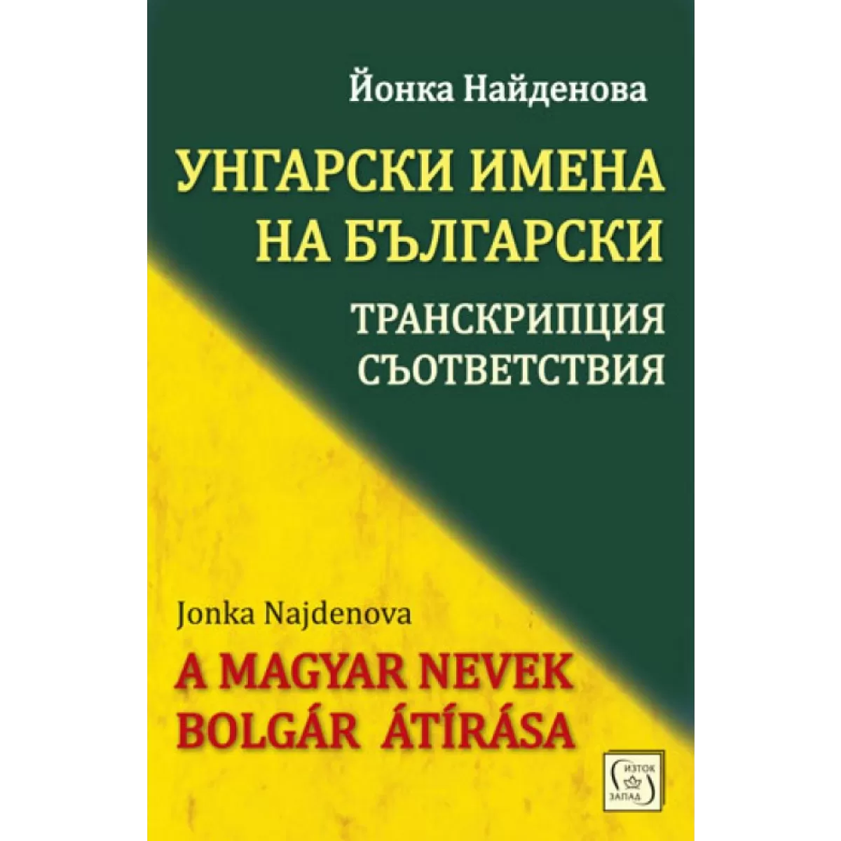 Унгарски имена на български: транскрипции, съответствия